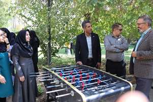 برگزاری مسابقات ورزشی به مناسبت هفته تربیت بدنی و ورزش در دانشکده