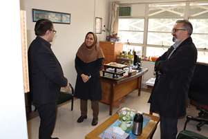 تقدیر و تشکر رئیس و معاون پشتیبانی دانشکده از اساتید دانشکده در پایان نیمسال تحصیلی 