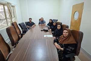 برگزاری جلسه دانشجویان دانشکده با مدیر دفتر توسعه آموزش دانشکده