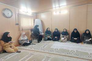 برگزاری مراسم زیارت عاشور در دانشکده 