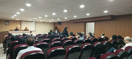 برگزاری نشست هم‌اندیشی رئیس و معاون پشتیبانی با کارکنان دانشکده همزمان با هفته ملی جمعیت