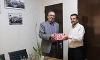 تقدیر از همکار بازنشسته دانشکده 